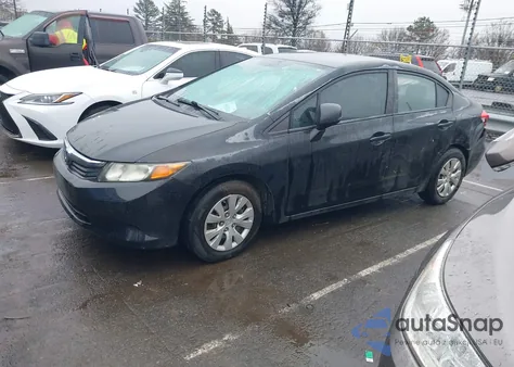 2012 Honda Civic Lx from USA, damaged, VIN 2HGFB2E55CH541390